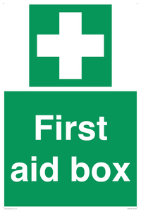 first aid box